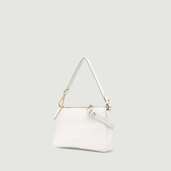 Borsa a spalla Brooke in pelle bianca BS 10911 TKL 008 GIANNI CHIARINI 