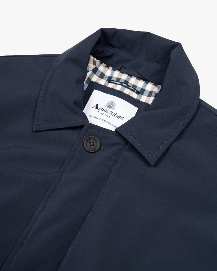 TRENCH IN SOFT SHELL NAVY JK015 NAVY AQUASCUTUM ACTIVE 