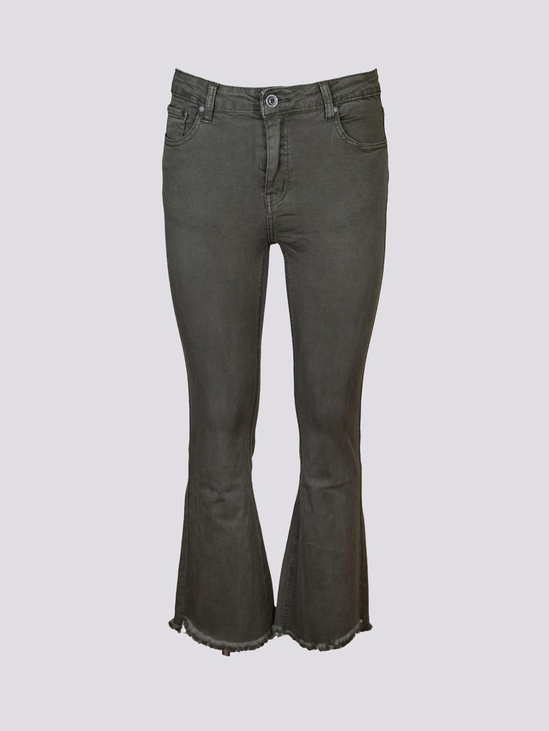 PANTALONE 5 TASCHE SFRANGIATO panna 6826/26 SALVIA ANDREA MORANDO 