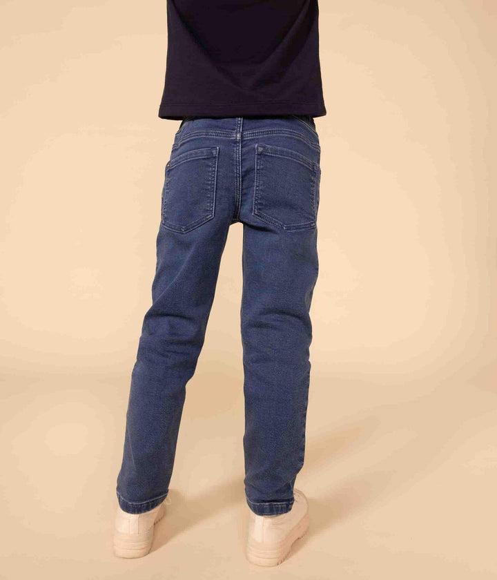PANTALONE REGULAR BAMBINO IN DENIM A0841 01 PETIT BATEAU 