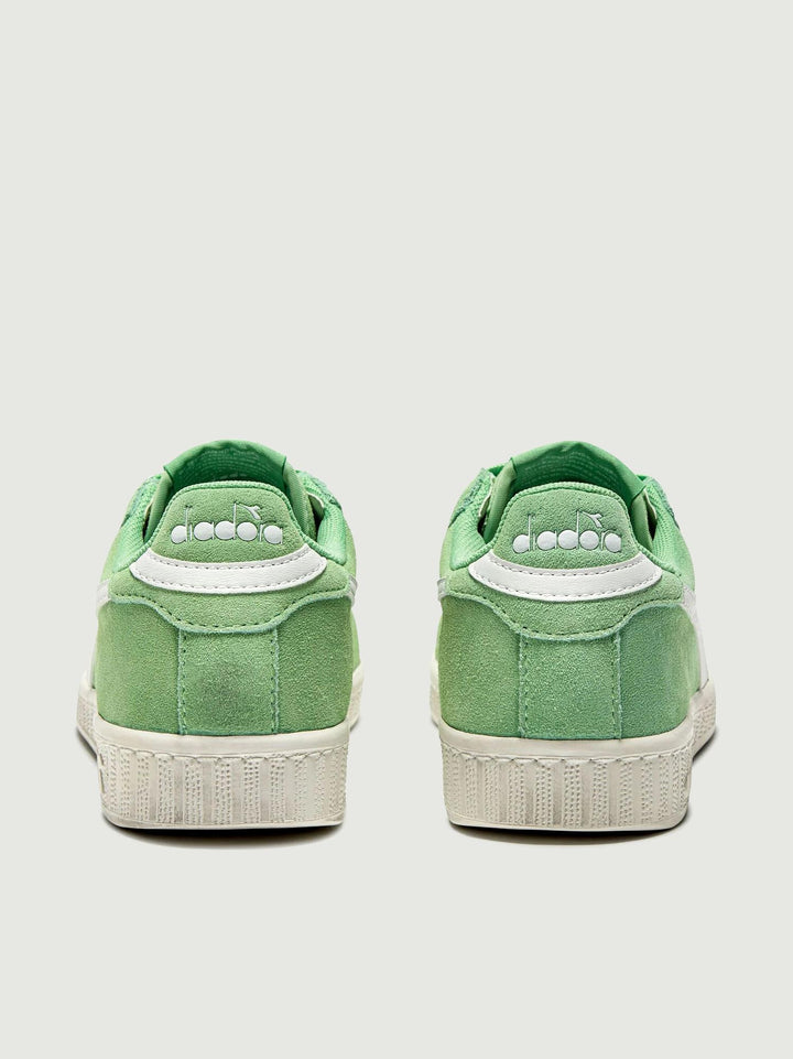 GAME L LOW SUEDE WAXED verde pistacchio