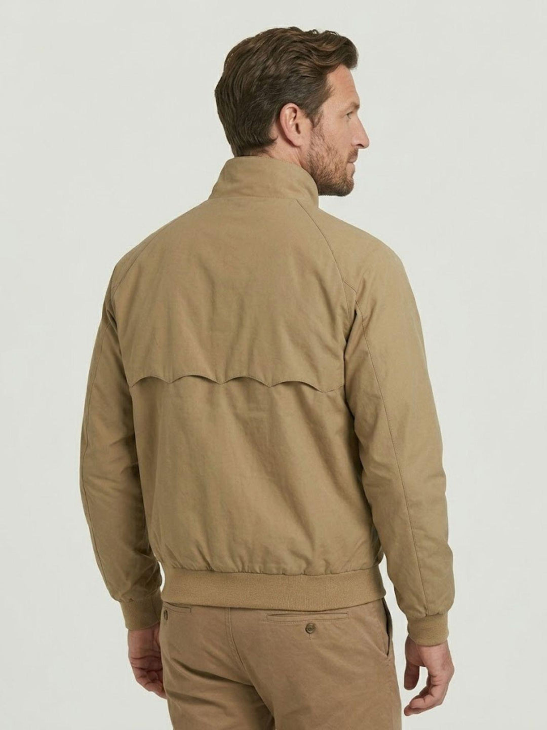 Giacca G9 Harrington Jacket Tan BRCPS0001 710 BARACUTA 