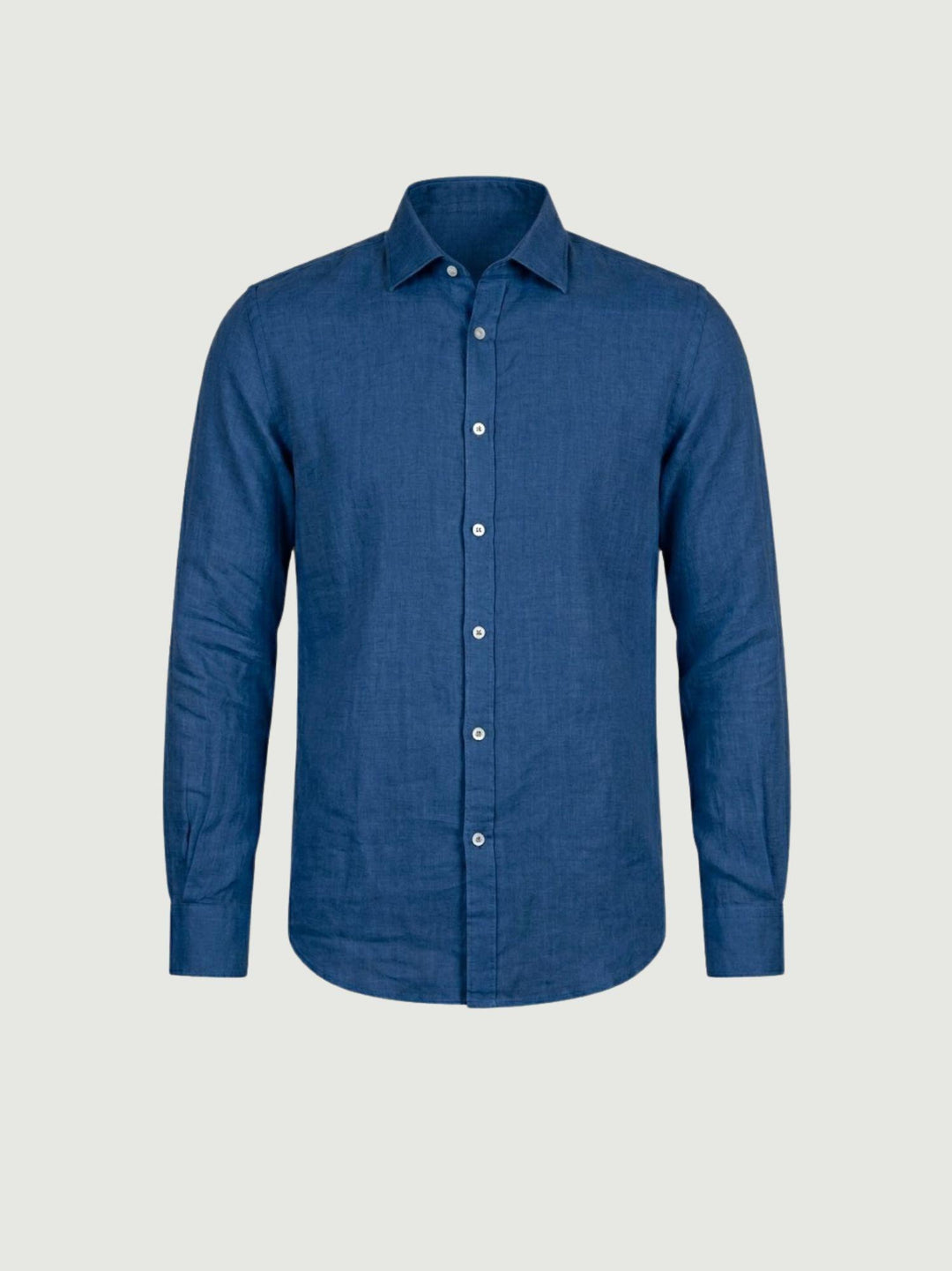 Camicia in lino bluette BU26S18CALINENPD 202 ANDREA MORANDO 