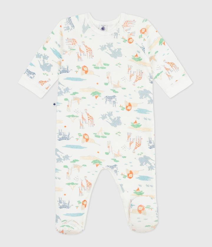 Tutina pigiama animali della savana A0F9N 01 PETIT BATEAU 