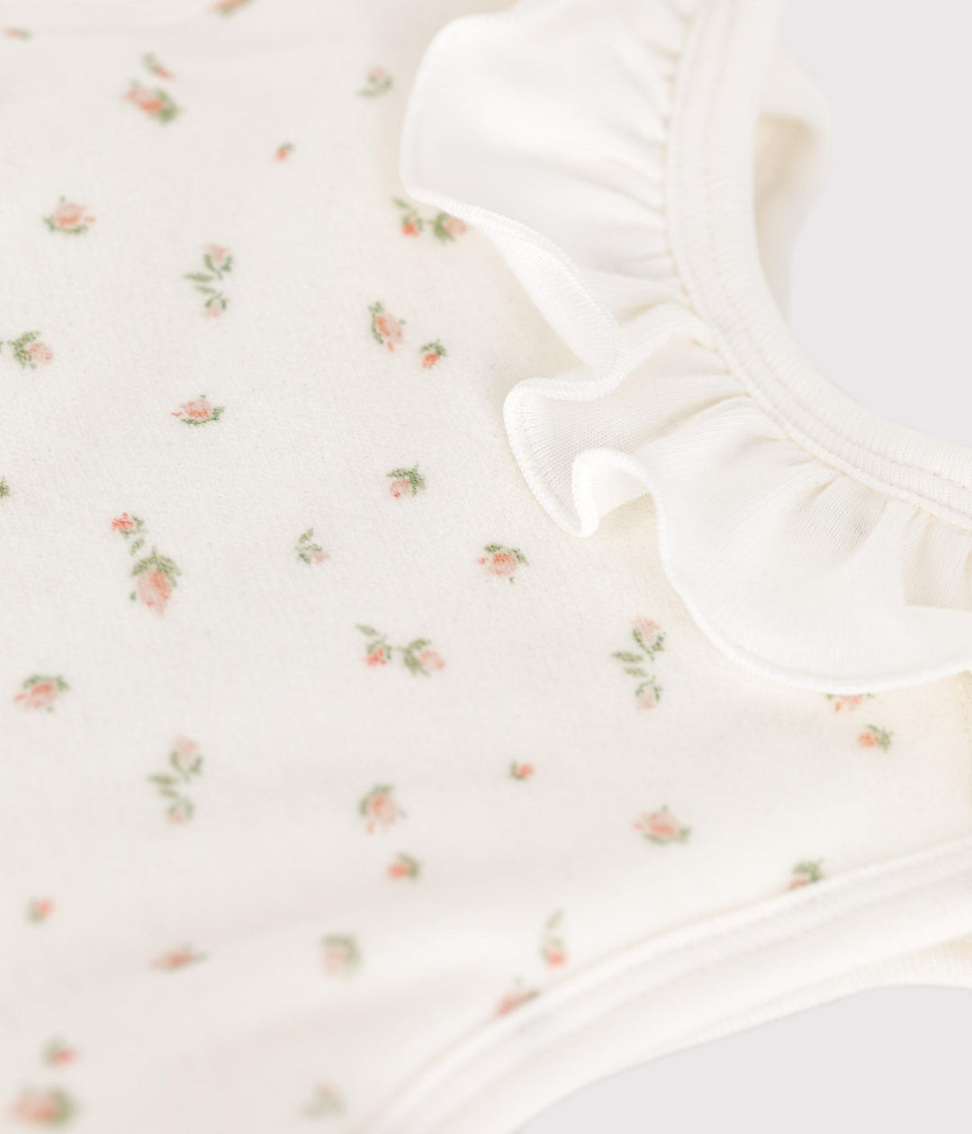 Sacco nanna in velluto a fiori neonato TOG 3 A0ATD 01 PETIT BATEAU 