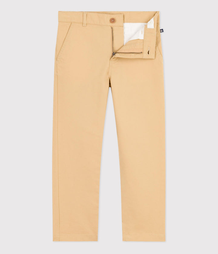 PANTALONI CHINO BEIGE BAMBINO