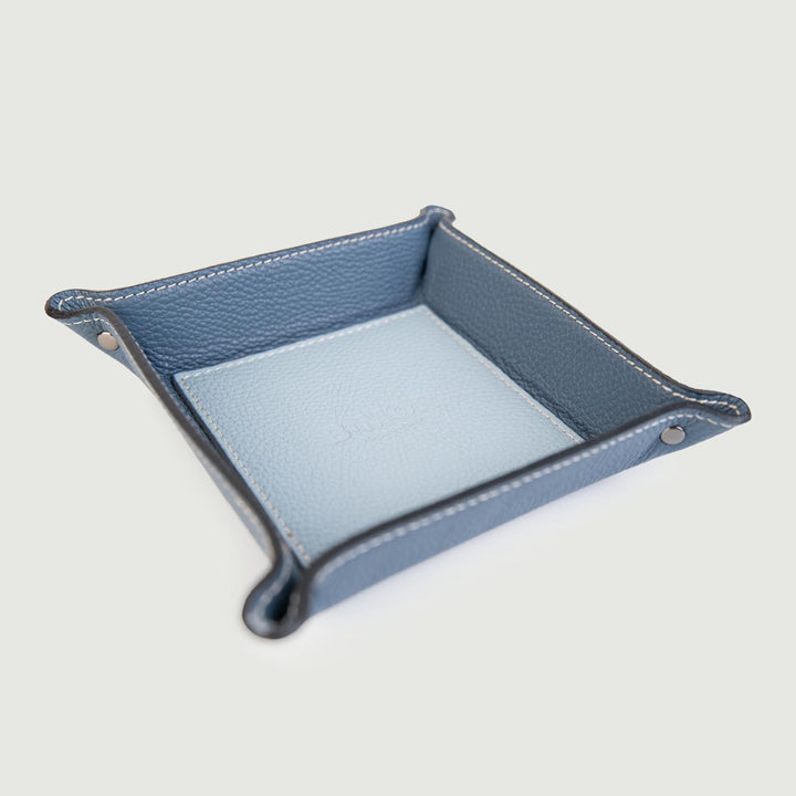 SVUOTATASCHE IN PELLE AZZURRO SVUOTATASCHE AZZURRO BIMOR 