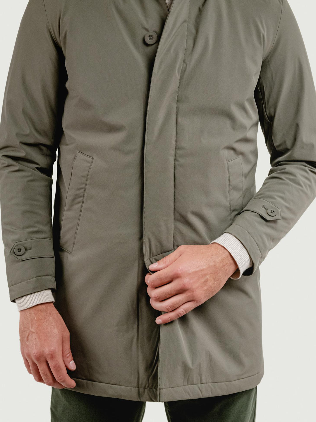 SPOLVERINO 100 GR VERDE BU26W01JKCOAT 301 ANDREA MORANDO 