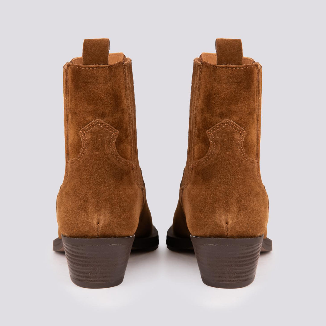 TEXANO IN CAMOSCIO CUOIO 2074 SILK CUERO ALPE 