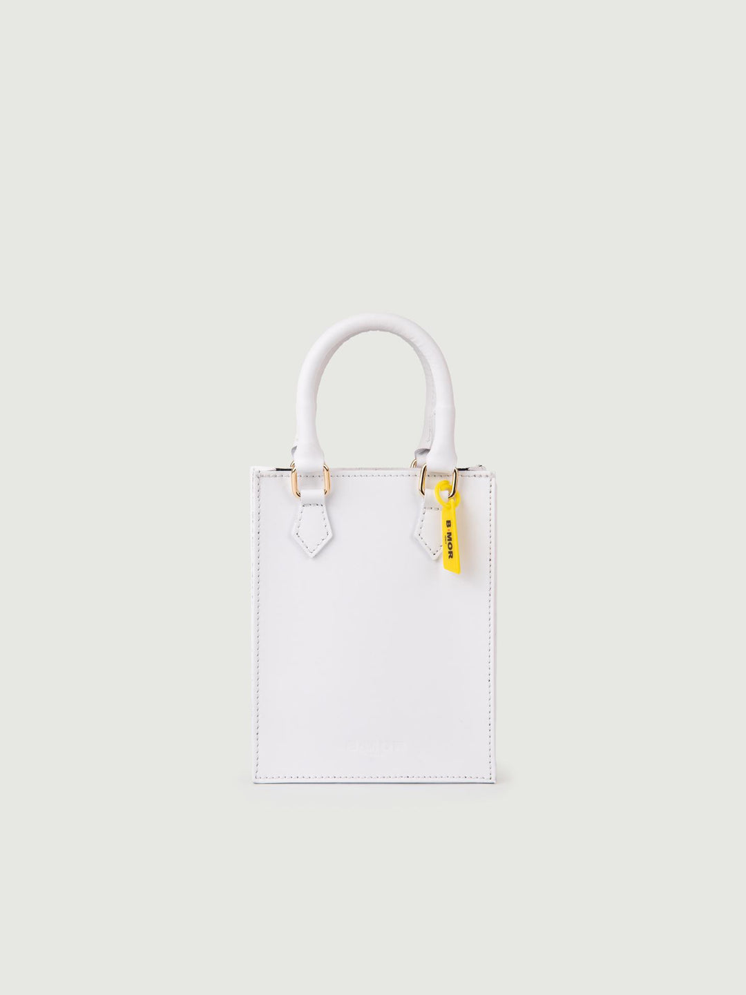 BORSA IN PELLE BIANCA BABY BABY BIANCO BIMOR 