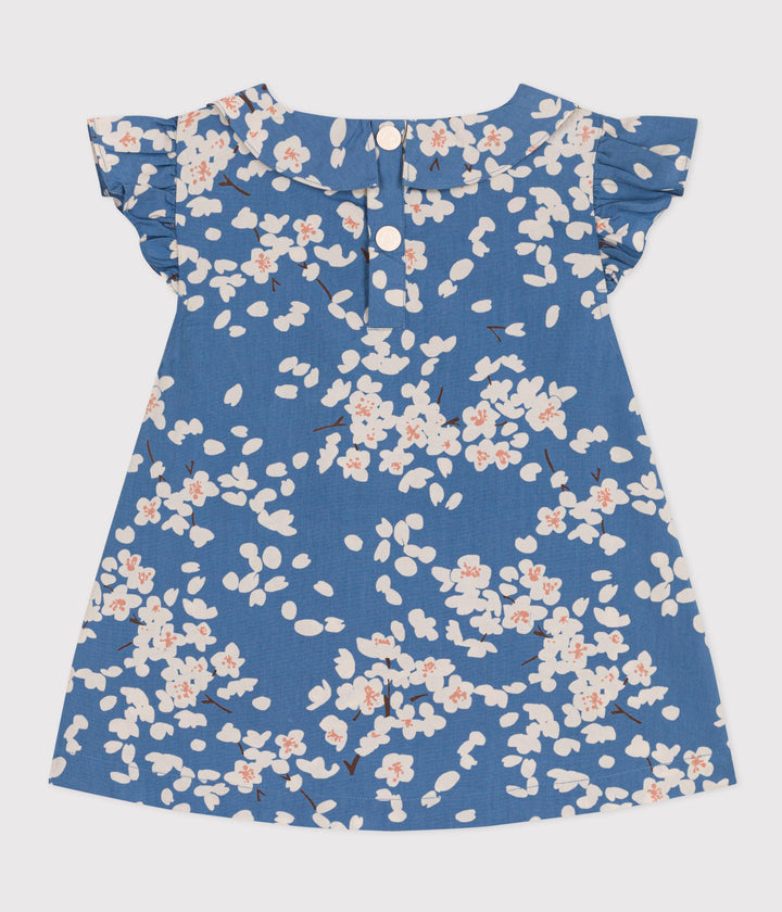 BLUSA IN POPELINE STAMPATO BAMBINA A0AFQ 01 PETIT BATEAU 