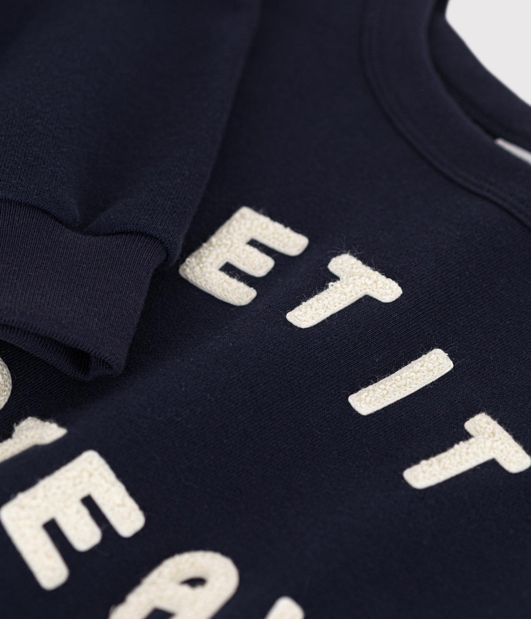 MAGLIA IN TESSUTO FELPATO BAMBINO A0AMP 02 PETIT BATEAU 