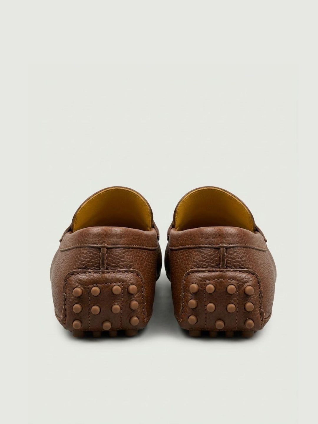 Mocassino Penny con gommini in pelle di cervo marrone U8950 MARRONE ANDREA MORANDO 