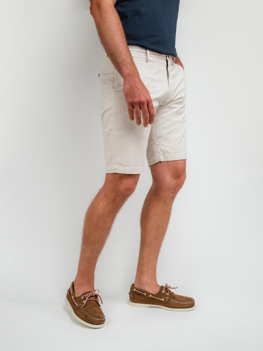 BERMUDA IN COTONE SABBIA