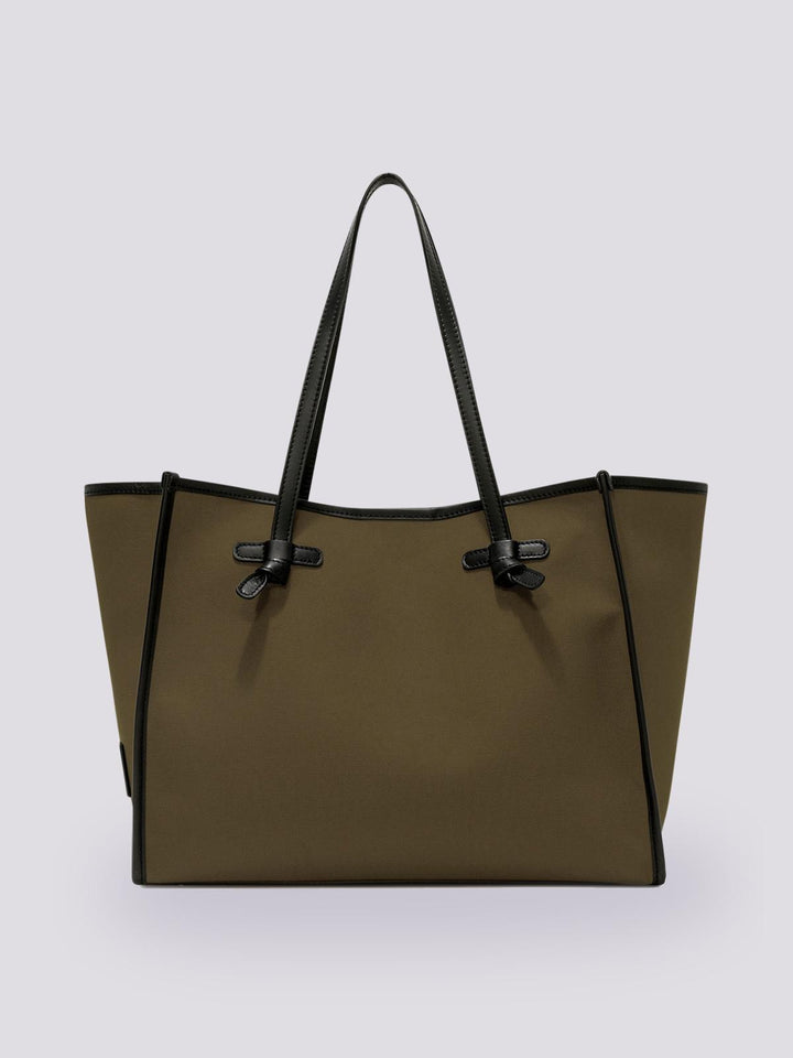 Borsa Shopping Marcella in canvas militare BS 6850/23AI CNV-SE 10374 GIANNI CHIARINI 