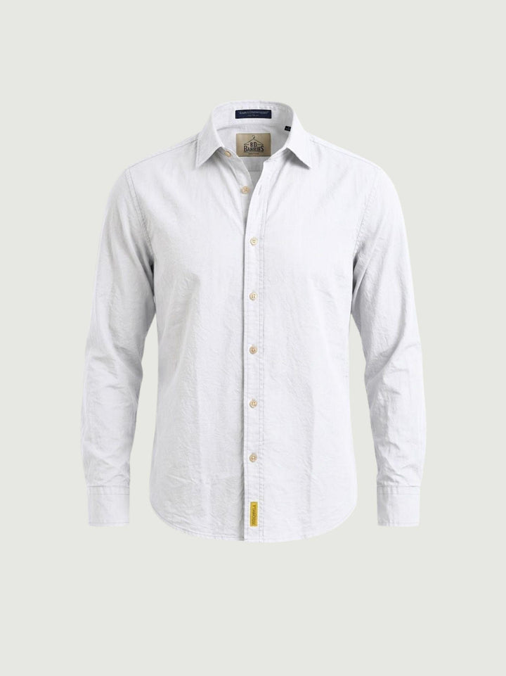 Camicia Brad  in mussola di cotone bianca BRAD/TC171 100 BAGGIES 
