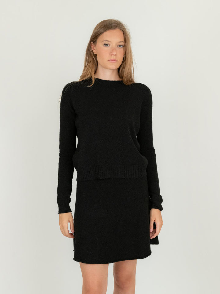MAGLIA GIROCOLLO NERA 0270/153 0010 BIMOR 