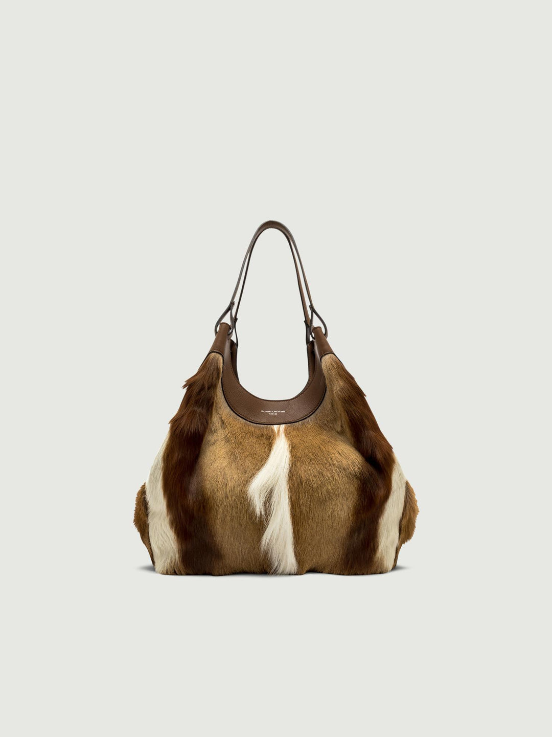 BORSA DUA GRANDE IN CAVALLINO SAFARI BS 12022 SPBOK 064064 GIANNI CHIARINI 