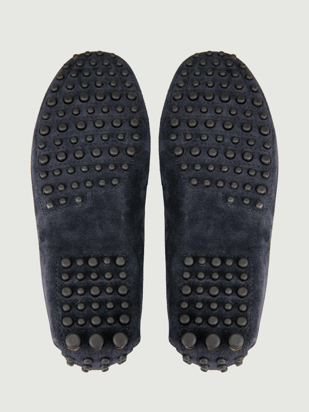 Mocassino gommini in pelle scamosciata navy KALEIDO 419 ANDREA MORANDO 