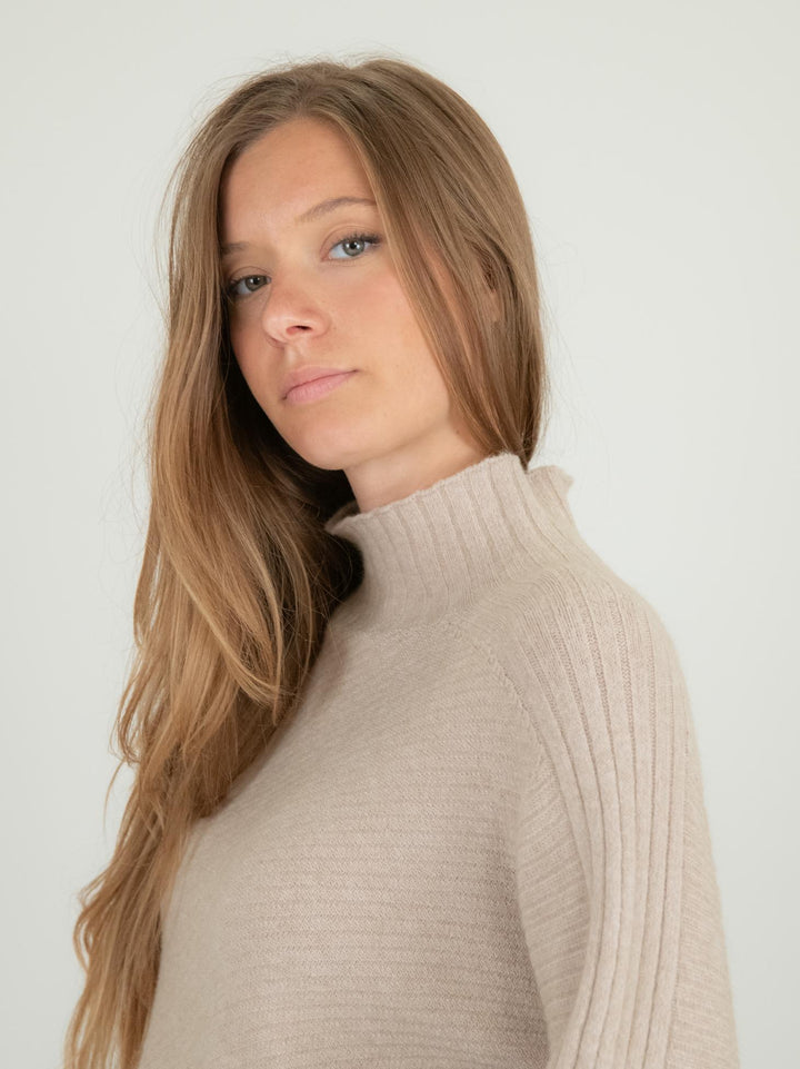 LUPETTO IN MAGLIA BEIGE 0570/273 0082 BIMOR 