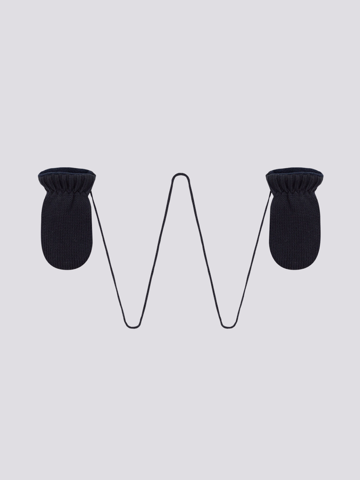 MUFFOLE IN MAGLIA BEBÈ FODERATE IN PILE RICICLATO A08BO 01 PETIT BATEAU 