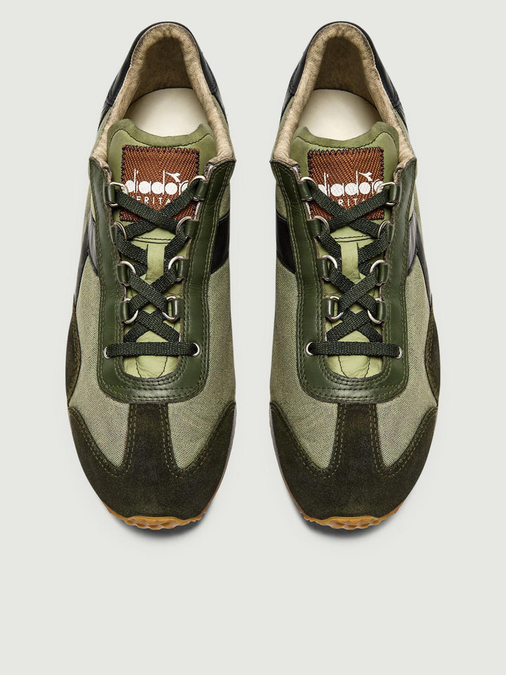 SNEAKER DIADORA EQUIPE DIRTY STONEWASH verde 201 18125170396 DIADORA 