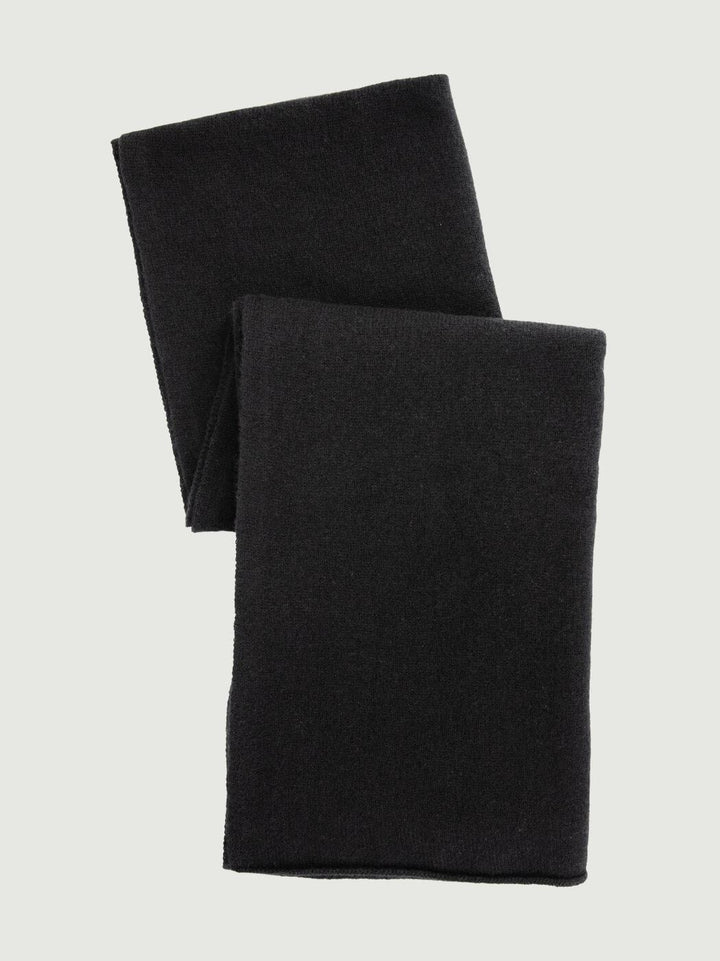 SCIARPA IN CASHMERE NERO 0102 NERO ANDREA MORANDO 