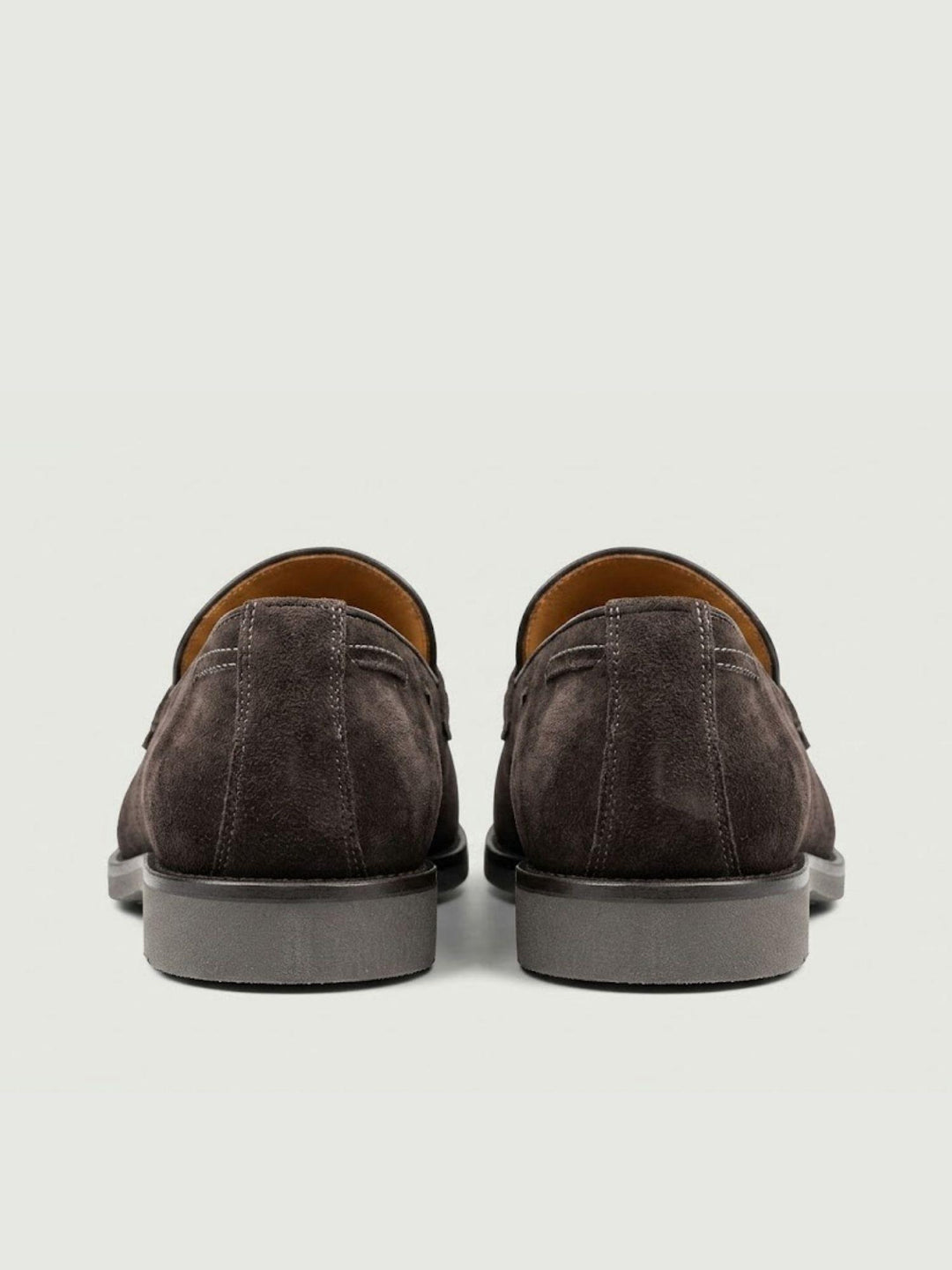 Mocassino tassel loafer in pelle scamosciata testa moro 1840 T.MORO ANDREA MORANDO 