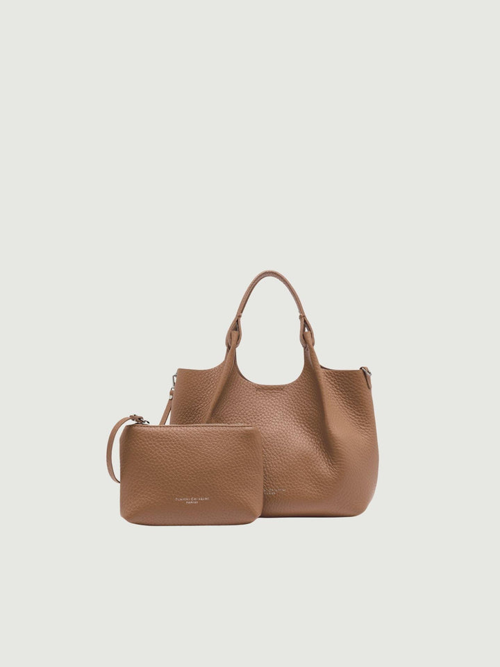Borsa Dua in pelle clay BS 9719 RNGDBL T.U. 5313 GIANNI CHIARINI 