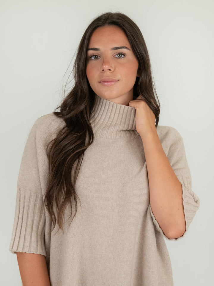 LUPETTO MANICA 3/4 BEIGE 0370/164 0082 BIMOR 