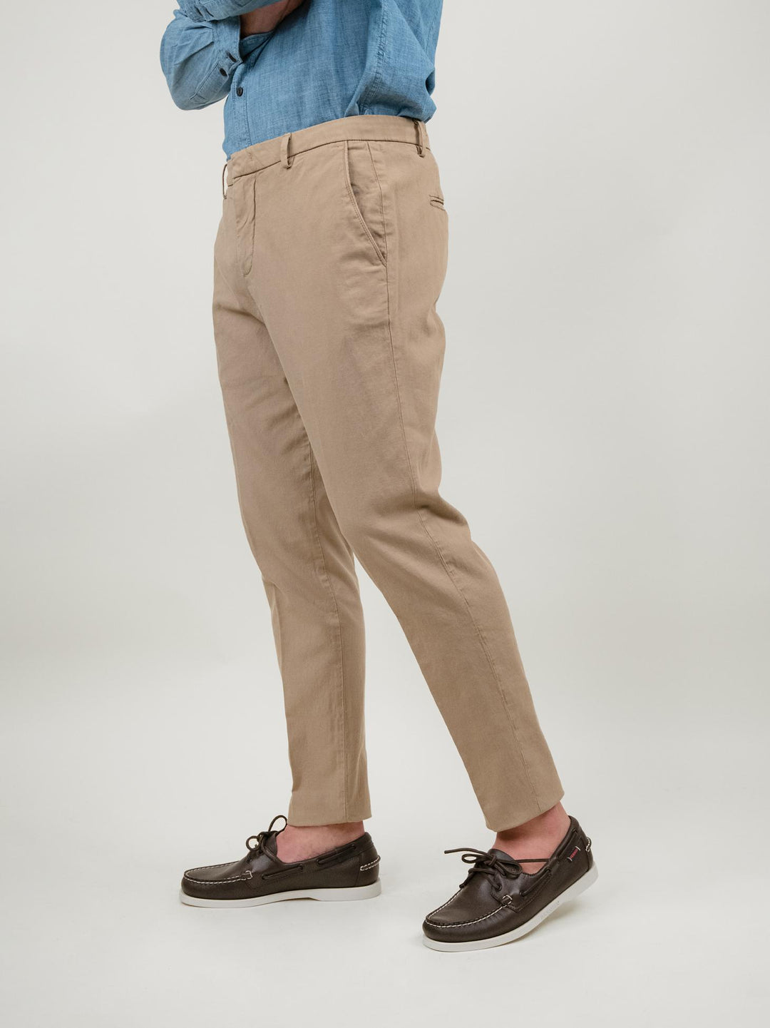 PANTALONE chinos in cotone color beige T564/BRO 209 NOLAB 