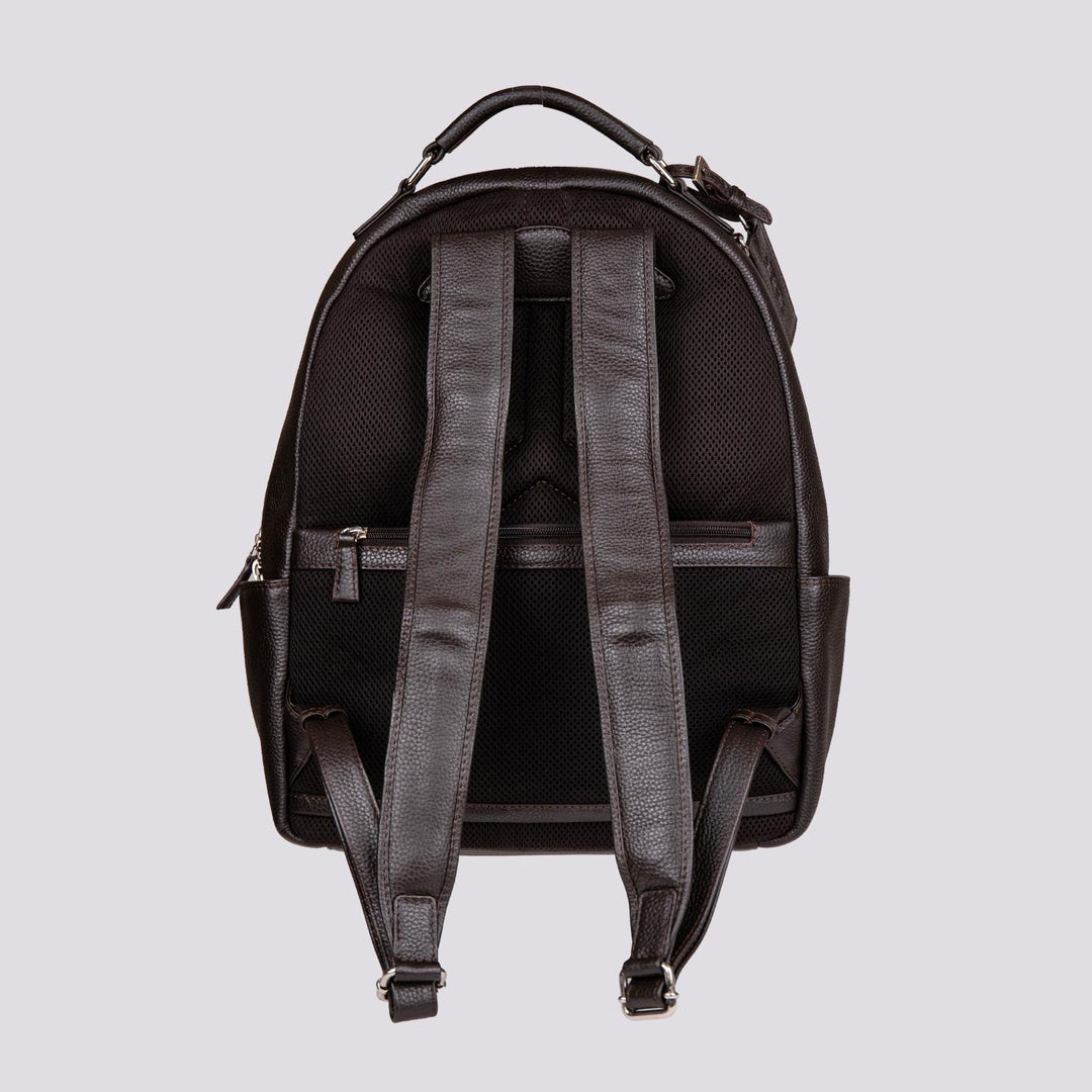 ZAINO IN PELLE MARTELLATA MARRONE TRAVELER TRA 06 JACK LEATHER 