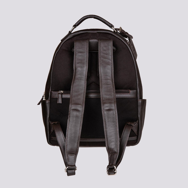 ZAINO IN PELLE MARTELLATA MARRONE TRAVELER TRA 06 JACK LEATHER 