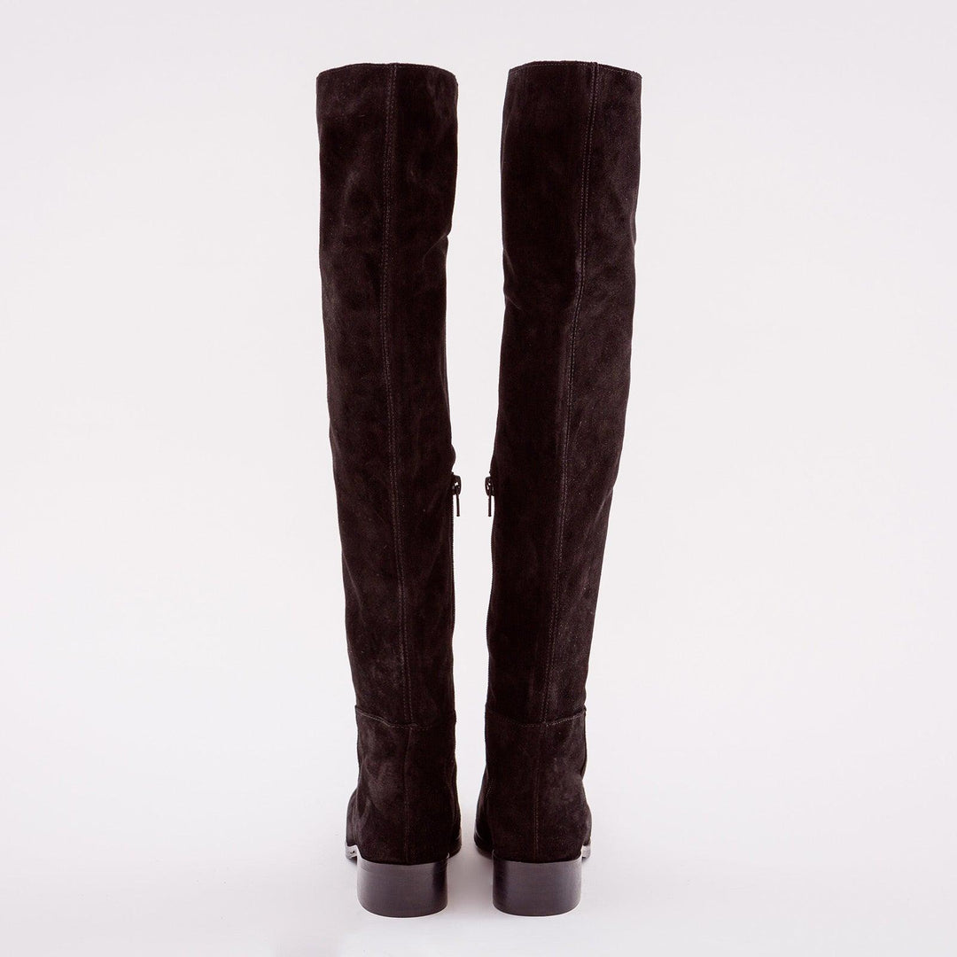 STIVALE ALTO IN PELLE 6884/43 NERO ANDREA MORANDO 