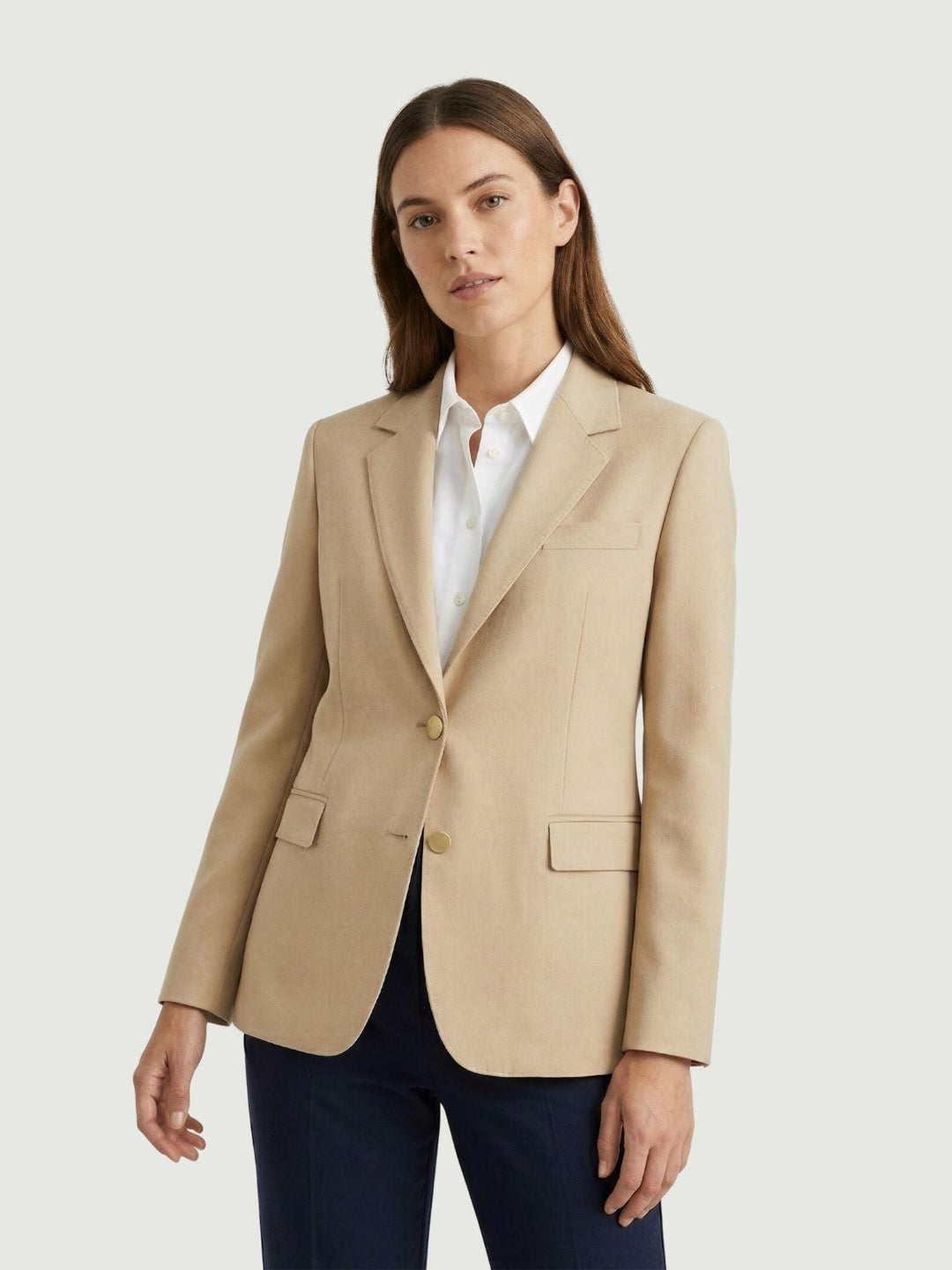 Blazer monopetto beige 3629 4841 ANDREA MORANDO 