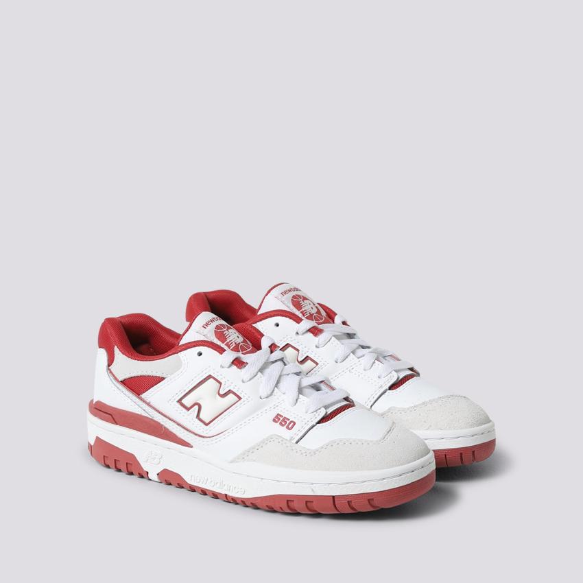 Sneaker New Balance 550 white red GSB550TF MWHITE RED NEW BALANCE 
