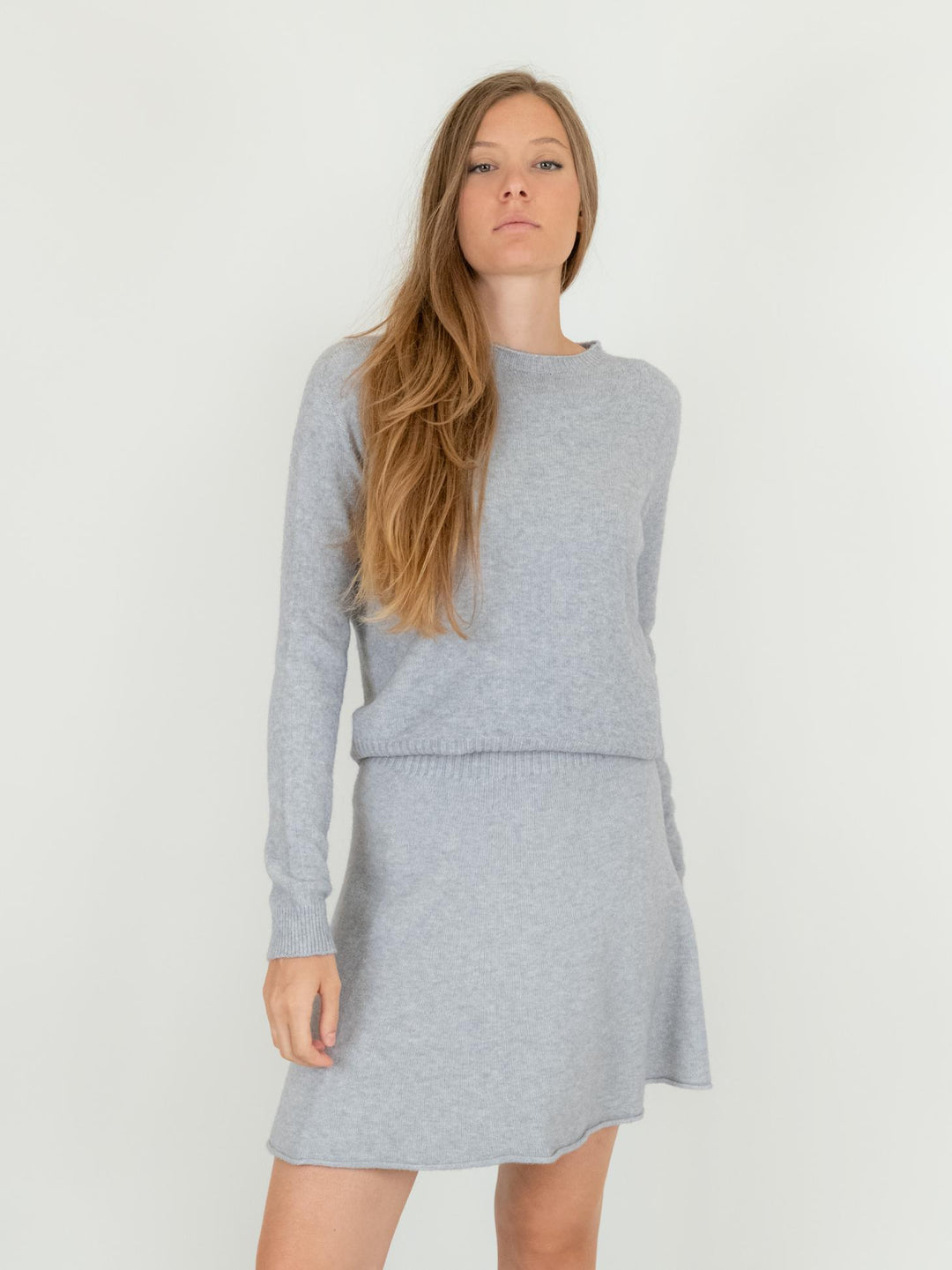 MAGLIA GIROCOLLO GRIGIO PERLA 0550/06 0020 BIMOR 