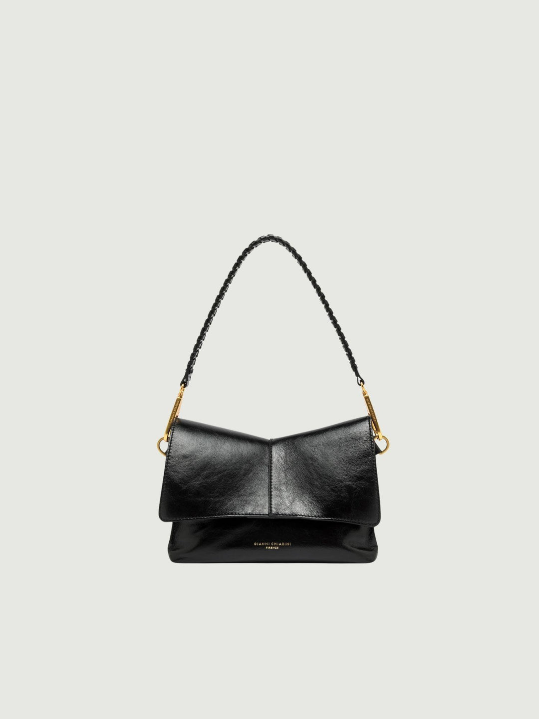 BORSA DIVA IN PELLE NERA BS 11940 RALPH 001 GIANNI CHIARINI 