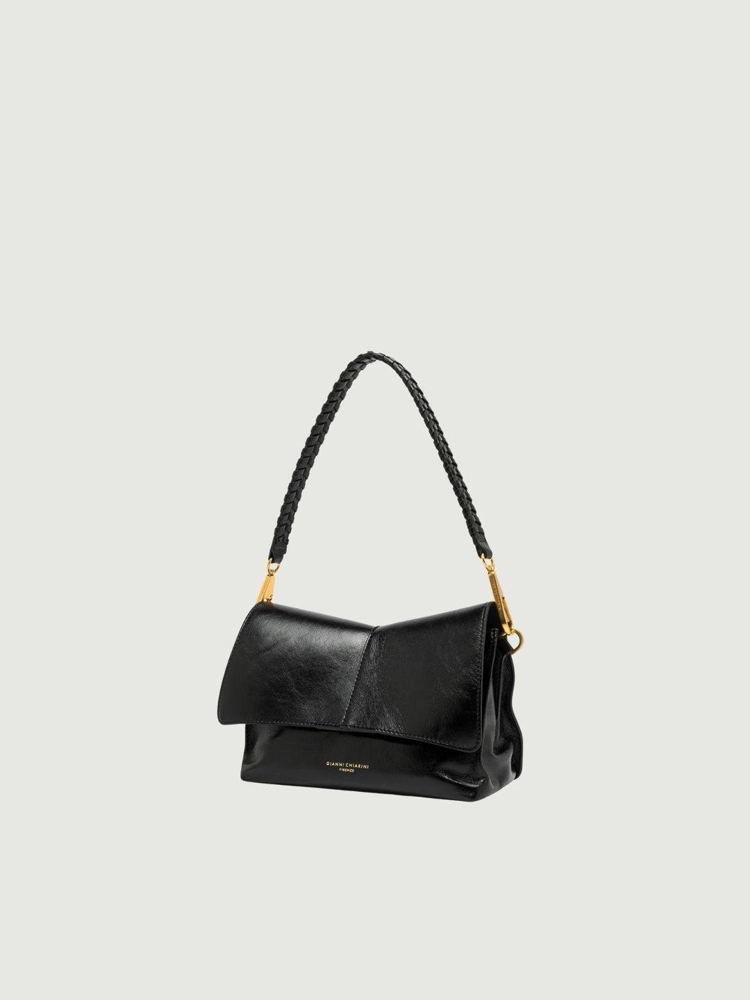 BORSA DIVA IN PELLE NERA BS 11940 RALPH 001 GIANNI CHIARINI 