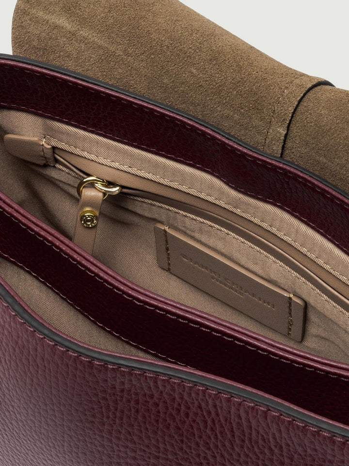 BORSA HELENA ROUND BORDEAUX BS 6036/COMM GRN-NAOP 1405014050 GIANNI CHIARINI 