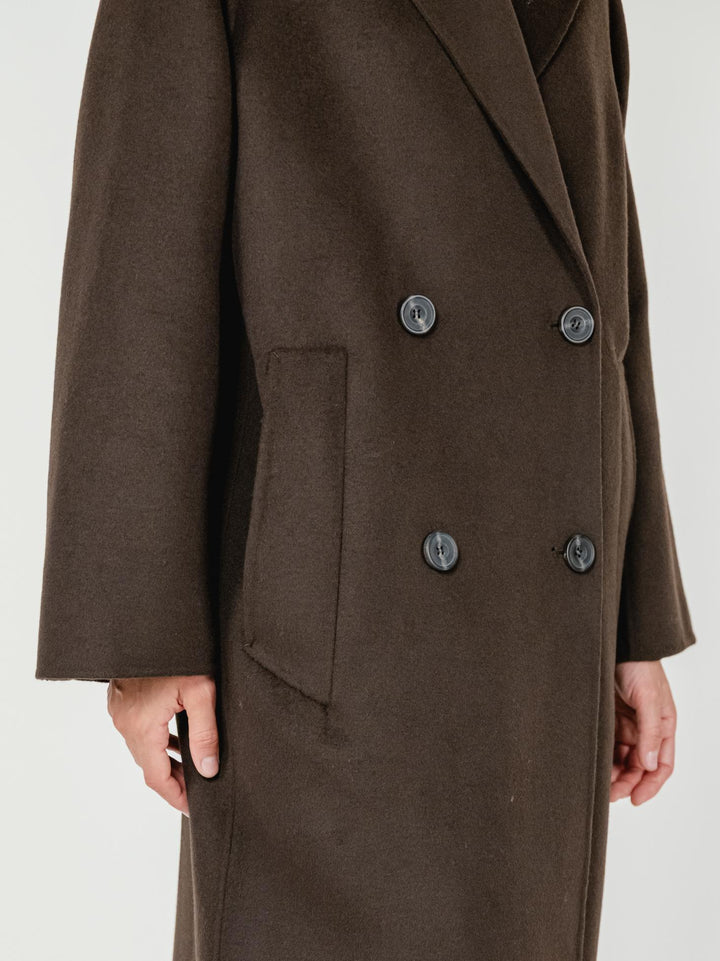 CAPPOTTO in lana DOPPIOPETTO DIANE TESTA MORO DIANE BROWN ANDREA MORANDO 