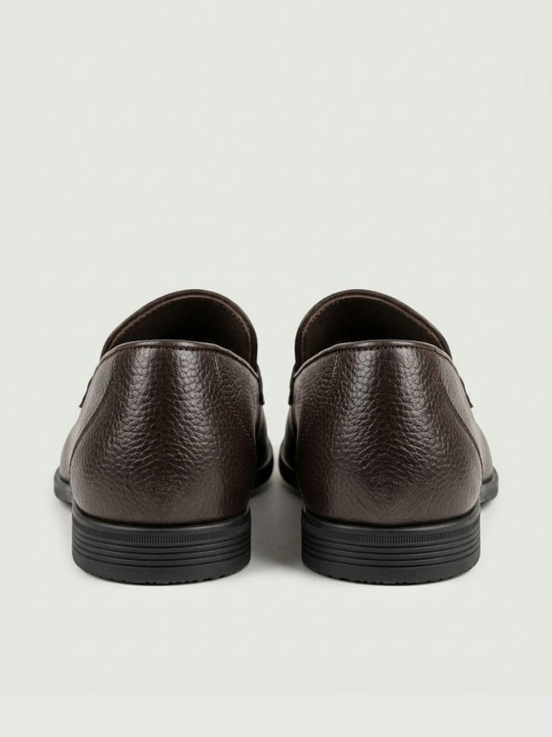 Mocassino penny in pelle martellata testa di moro 2023 74 SAXONE 