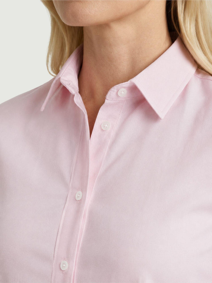 Camicia di cotone rosa 538/2 ROSA ANDREA MORANDO 