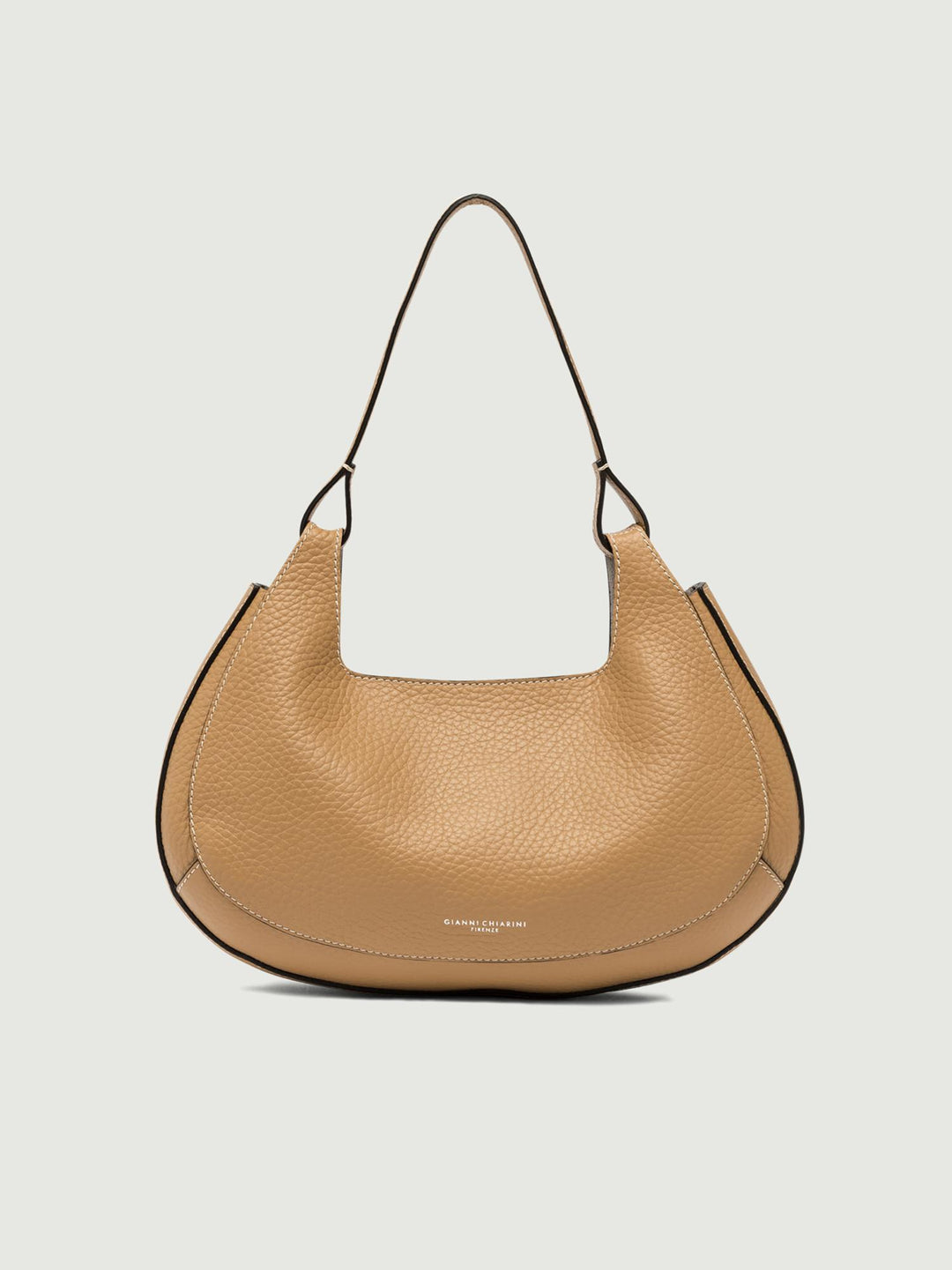 Borsa a spalla Cloe in pelle naturale-sabbia BS 10660 RNGDBL 13450 GIANNI CHIARINI 
