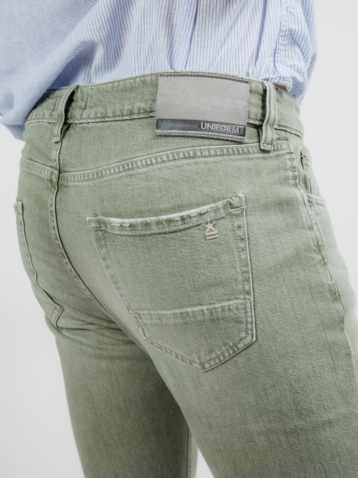 JEANS IBANEZ VERDE SALVIA IBANEZ750 4878 UNIFORM 