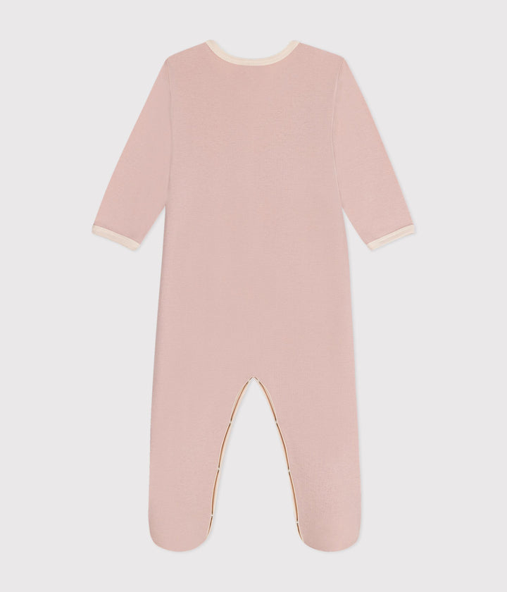 PIGIAMA BEBÈ IN COTONE CON CUORICINO A09HB 03 PETIT BATEAU 