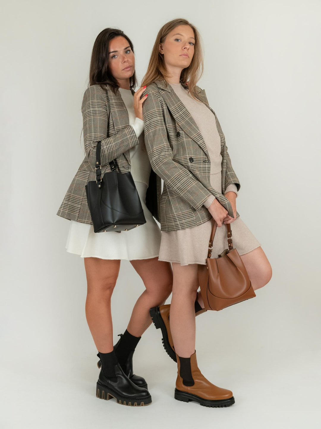 MINI SECCHIELLO IN PELLE MARRONE 389 CUOIO GIANNI NOTARO 