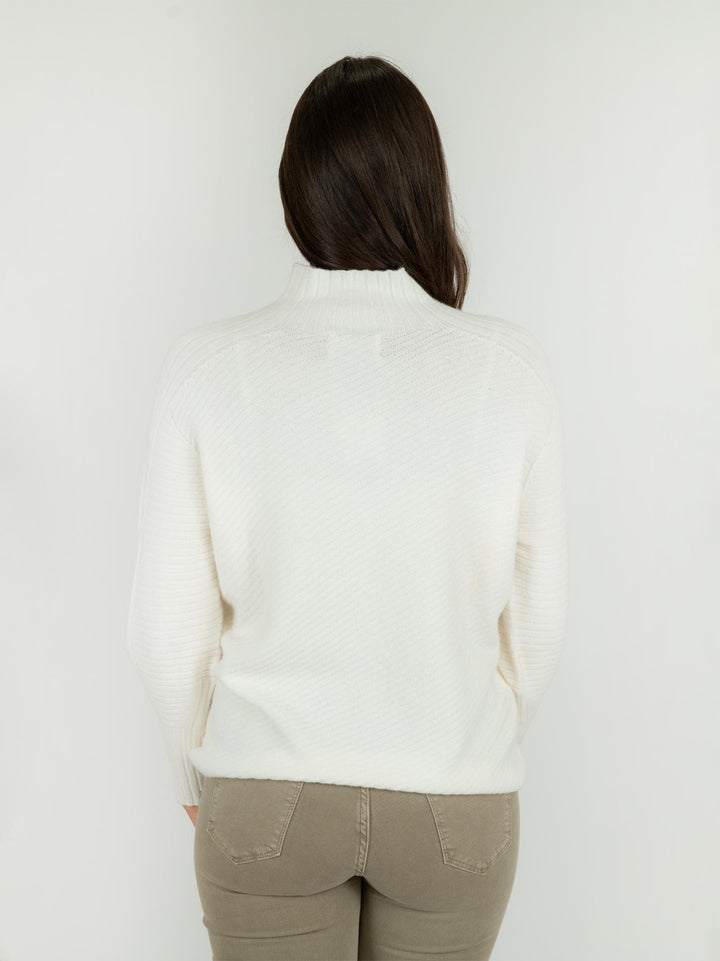 LUPETTO IN MAGLIA PANNA 0570/273 0248 BIMOR 
