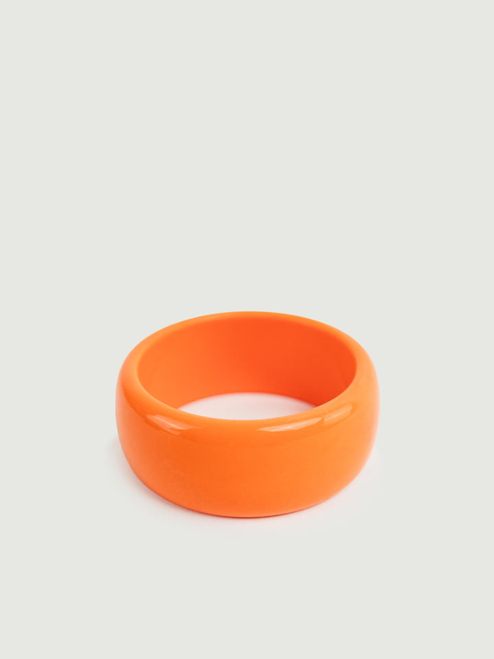 BRACCIALE IN RESINA ARANCIO
