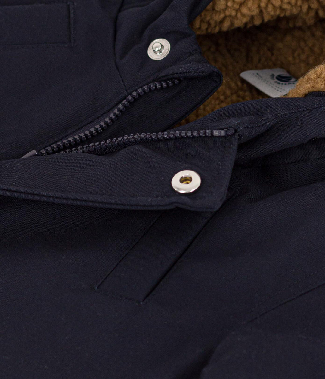 PARKA FODERATO IN SHERPA A08FQ 04 PETIT BATEAU 
